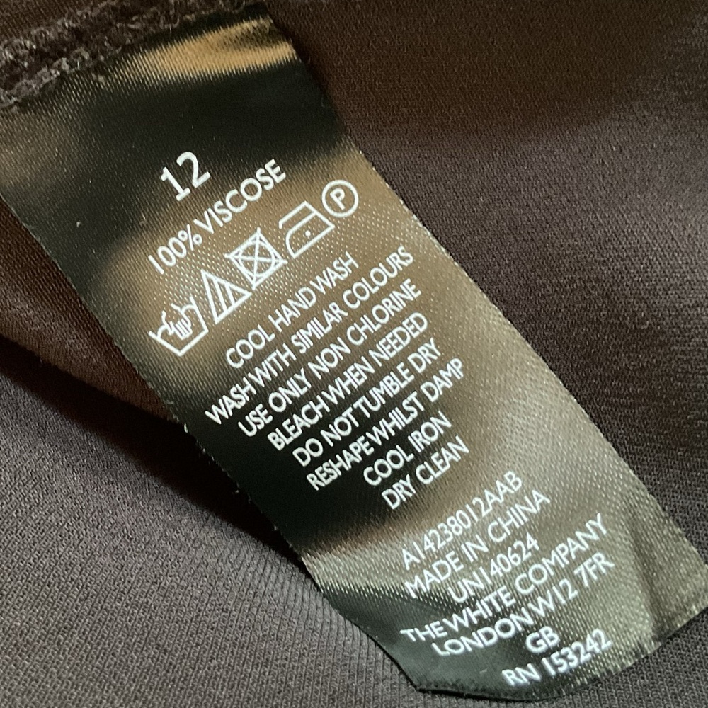 The White Company London Stab Stitch Detail Shirt US8 - Picture 6 of 7